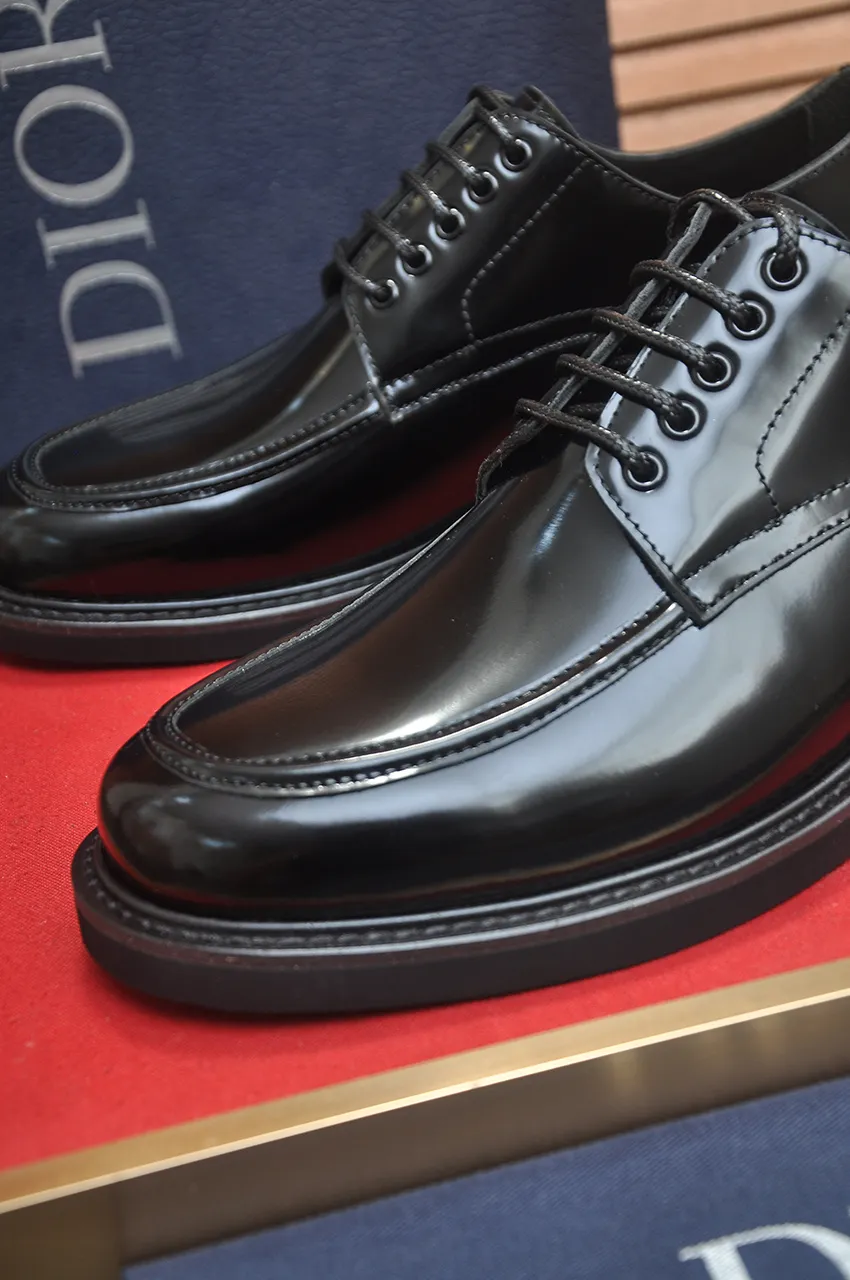 Men's shoes 💰680💶[Dior] (water-dyed cowhide lining) Dior original 1:1 high-quality factory, imported original materials, imported raw cowhide, water-dyed cowhide lining, original TPU outsole, code number: 39-44 (38.45 custom-made)